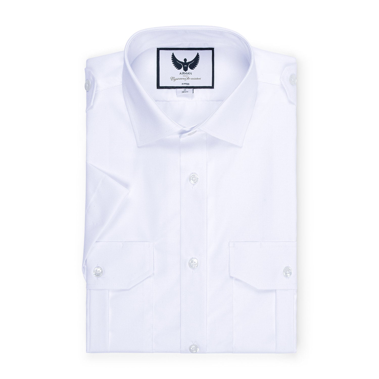 100% cotton pilot shirt