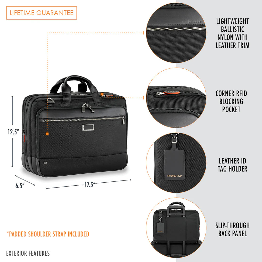 Large expandable briefcase sales