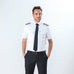 Henshaw Fitted Pilot Shirt on Model