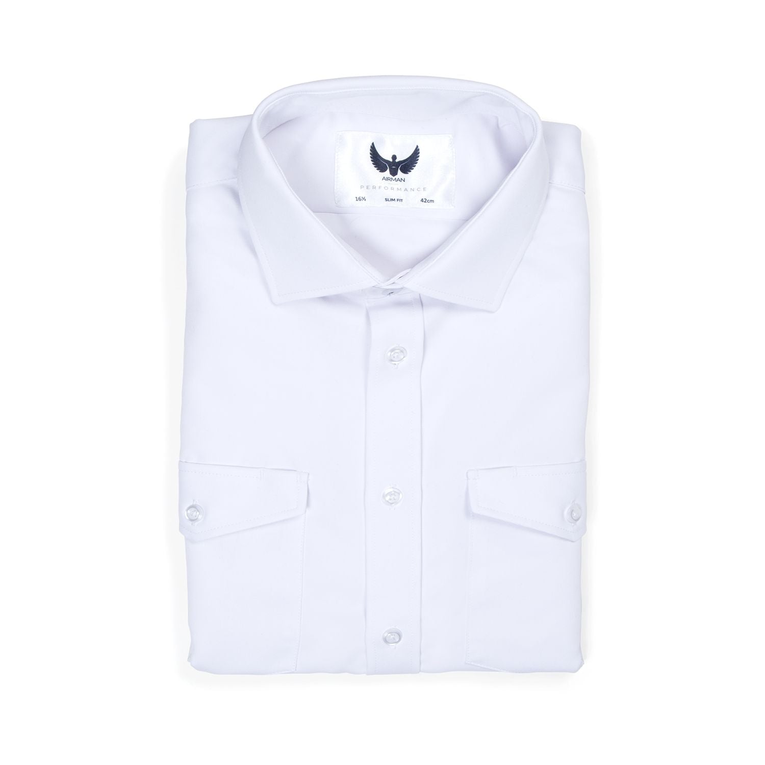 Slim fit pilot shirt